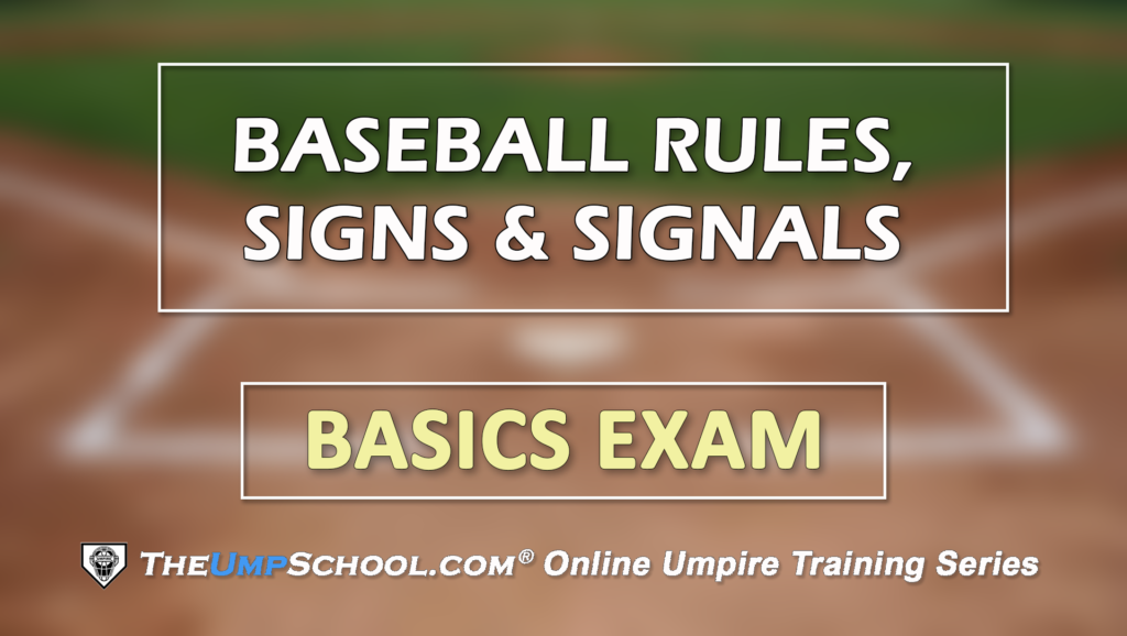 Exams | Course Categories | Online Umpire Training